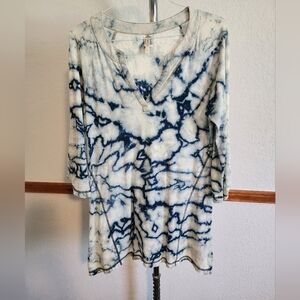 XCVI tie-dye top